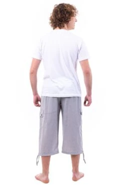 Bermuda-pantacourt Simplyzebest Mixte -Ethno Style Soldes bermuda pantacourt cargo mixte simplyzebest 2