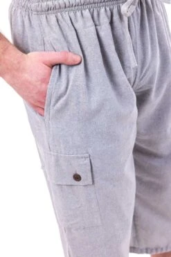 Bermuda-pantacourt Simplyzebest Mixte -Ethno Style Soldes bermuda pantacourt cargo mixte simplyzebest 4