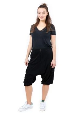 Bermuda Milhano Mixte -Ethno Style Soldes bermuda sarouel cargo jersey black milhano 5