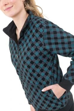 Blouson Zacka Mixte -Ethno Style Soldes blouson sweat avec zip reversible total print ou noir uni zacka 4