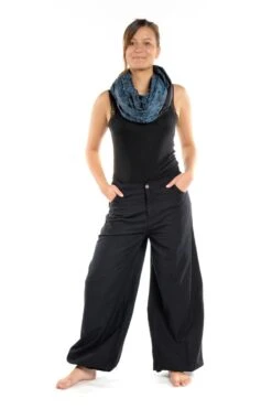 Cheche Latika 7 Cheche Latika -Ethno Style Soldes cheche foulard coton latika noir turquoise 2