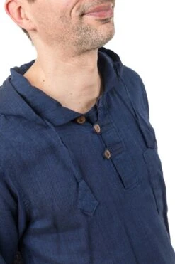 Chemise Nasaah -Ethno Style Soldes chemise ethnique baroudeur capuche nasaah 2