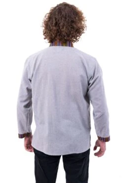 Chemise MaoTzecool -Ethno Style Soldes chemise ethnique zen homme maotzecool 3