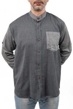 Chemise Reykjavic 14 Chemise Reykjavic -Ethno Style Soldes chemise homme coton bicolore reykjavic 6