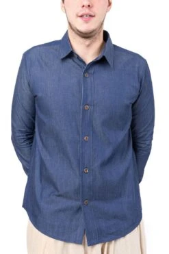 Chemise Adhuni 7 Chemise Adhuni -Ethno Style Soldes chemise jean denim homme adhuni 2