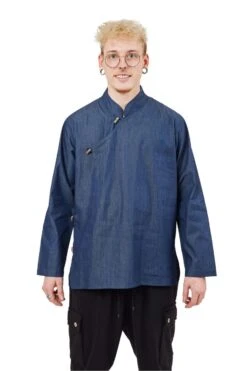 Chemise Ontario -Ethno Style Soldes chemise sur chemise jean denim ontario 3