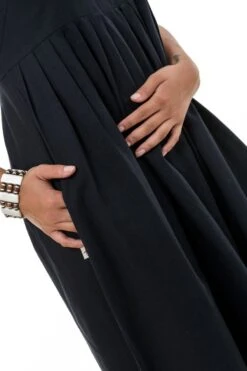 Combi Sastriya -Ethno Style Soldes combi pantalon sarouel noire classic chic sastriya 2