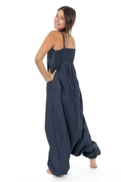 Combinaison Salma 12 Combinaison Salma -Ethno Style Soldes combinaison sarouel denim blue jean soft ethnic street salma 3