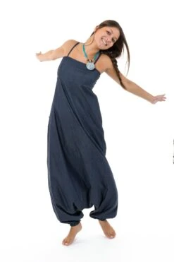 Combinaison Salma 15 Combinaison Salma -Ethno Style Soldes combinaison sarouel denim blue jean soft ethnic street salma 6