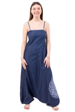 Combinaison Salma 16 Combinaison Salma -Ethno Style Soldes combinaison sarouel denim blue jean soft ethnic street salma 7