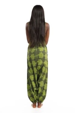 Combinaison Leger -Ethno Style Soldes combinaison sarwel femme psychedhelice kaki coton leger 7