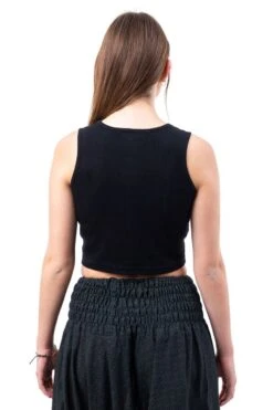 Crop-top Raven 11 Crop-top Raven -Ethno Style Soldes debardeur crop top cotele raven 5