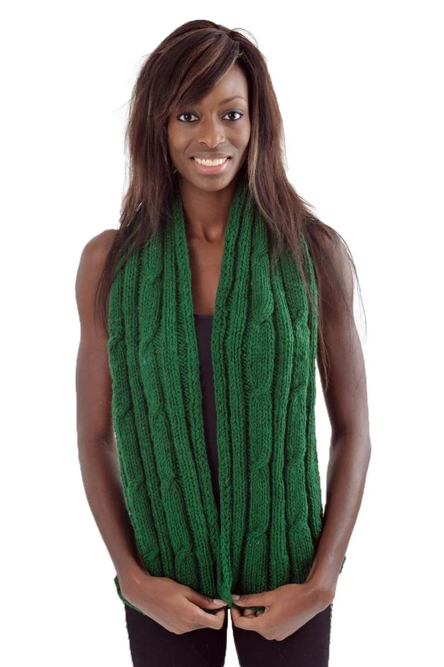 Echarpe Kaki Mixte 1 Echarpe Kaki Mixte