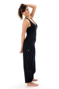 Pantalon équitable -Ethno Style Soldes fz1118 pantalon droit boule equitable 3