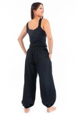 Pantalon équitable -Ethno Style Soldes fz1118 pantalon droit boule equitable 4