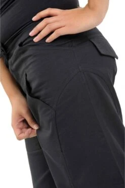 Pantalon Hybride -Ethno Style Soldes fz1444 pantalon hybride homme femme noir uni 2