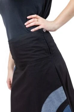 Jupe Sally -Ethno Style Soldes jupe longue coton jean urban girl sally 2