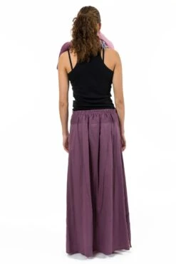 Jupe Sakura -Ethno Style Soldes jupe longue ethnique boutons coton roses pastels sakura 2