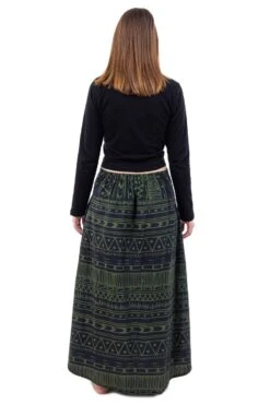Jupe Bahouley -Ethno Style Soldes jupe longue imprime ethnique bahouley 3