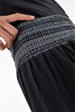 Sarouel Hiver -Ethno Style Soldes k1221 sarouel elastique noir mikos hiver 2