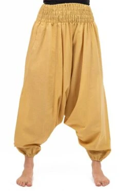Pantalon Indien -Ethno Style Soldes k18 pantalon sarouel elastique uni aladin sarwel indien 2