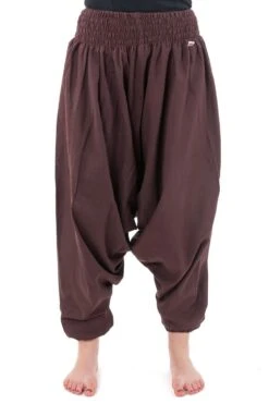 Pantalon Indien -Ethno Style Soldes k18 pantalon sarouel elastique uni aladin sarwel indien 4