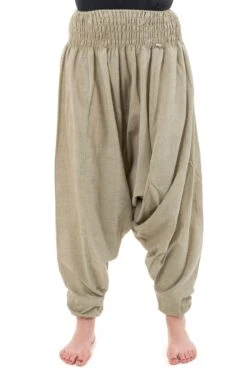 Pantalon Indien -Ethno Style Soldes k18 pantalon sarouel elastique uni aladin sarwel indien 7