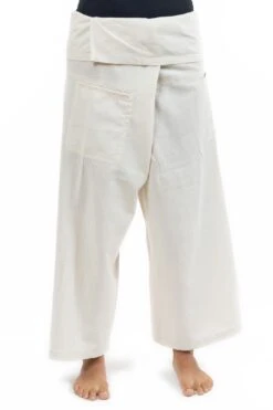 Pantacourt Thai Mixte -Ethno Style Soldes k24 pantacourt fisherman thai 3
