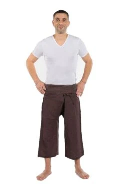 Pantacourt Thai Mixte -Ethno Style Soldes k24 pantacourt fisherman thai 9