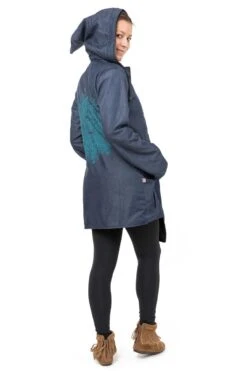 Manteau Mandala Mixte 7 Manteau Mandala Mixte -Ethno Style Soldes manteau jean capuche lutin mandala 3