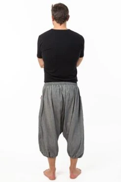 Pantacourt Vahke -Ethno Style Soldes pantacourt sarwel grande taille coton leger chine kevah 2