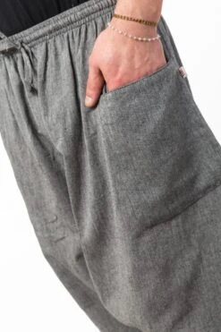 Pantacourt Vahke -Ethno Style Soldes pantacourt sarwel grande taille coton leger chine kevah 4