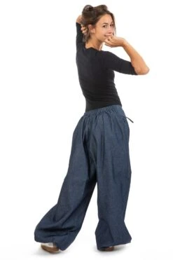 Pantalon Femme -Ethno Style Soldes pantalon aladin jean ceinture corset femme 2