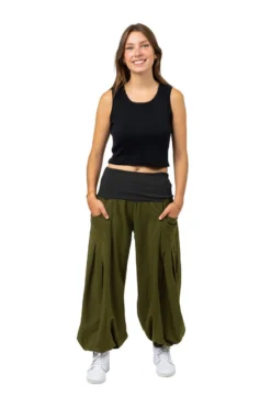 Pantalon Holiflip Mixte -Ethno Style Soldes pantalon aladin unisexe ceinture bandeau holiflip 2
