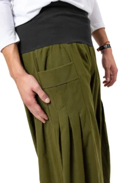 Pantalon Holiflip Mixte -Ethno Style Soldes pantalon aladin unisexe ceinture bandeau holiflip 3