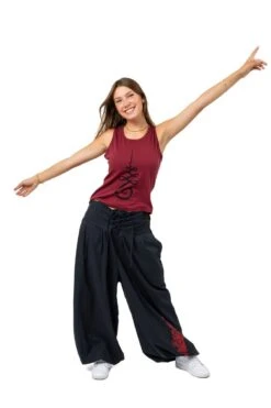 Pantalon Lenga -Ethno Style Soldes pantalon bouffant corset mandala floral lenga 4
