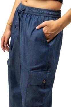 Pantalon Ollie Mixte -Ethno Style Soldes pantalon cargo jean denim unisexe ollie 5