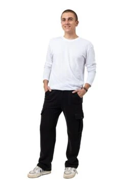 Pantalon Brighton Mixte 9 Pantalon Brighton Mixte -Ethno Style Soldes pantalon cargo noir jogging baroudeur brighton 3