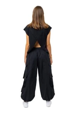 Pantalon Darkyh Mixte -Ethno Style Soldes pantalon cargo noir unisexe darkyh 3