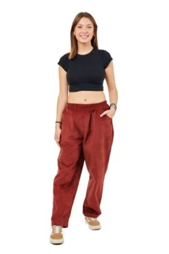 Pantalon Astoria Mixte -Ethno Style Soldes pantalon chino large velours mixte astoria 2