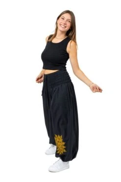 Pantalon Rajakumala Mixte -Ethno Style Soldes pantalon elastique bouffant mandala rajakumala 5