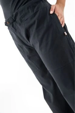 Pantalon Uni Mixte -Ethno Style Soldes pantalon femme homme hiver zen chic noir uni 4