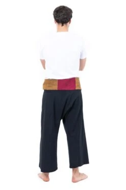 Pantalon Afrikah -Ethno Style Soldes pantalon fisherman vert jaune rouge afrikah 4