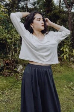 Booh Basalt -Ethno Style Soldes pantalon fluide confortable femme coton bio ethique 3