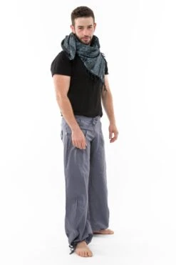 Pantalon Souris 9 Pantalon Souris -Ethno Style Soldes pantalon hybride homme femme gris souris 3