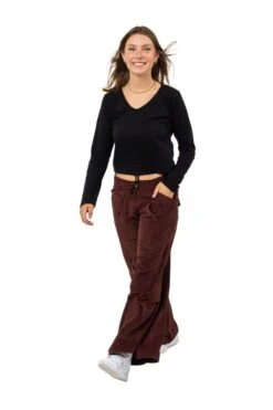 Pantalon Autumn Mixte -Ethno Style Soldes pantalon hybride velours cotele mixte autumn 4