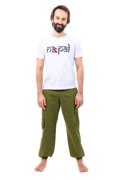 Pantalon Hindianajohn Mixte -Ethno Style Soldes pantalon jogging cargo mixte hindianajohn 2