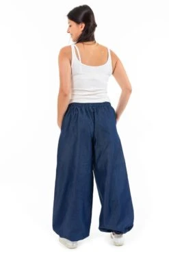 Pantalon Mayurah -Ethno Style Soldes pantalon large bouffant denim mayurah 2