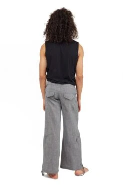 Pantalon Noraa Mixte -Ethno Style Soldes pantalon large droit hybride unisexe zen 4