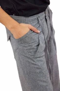 Pantalon Noraa Mixte -Ethno Style Soldes pantalon large droit hybride unisexe zen 5